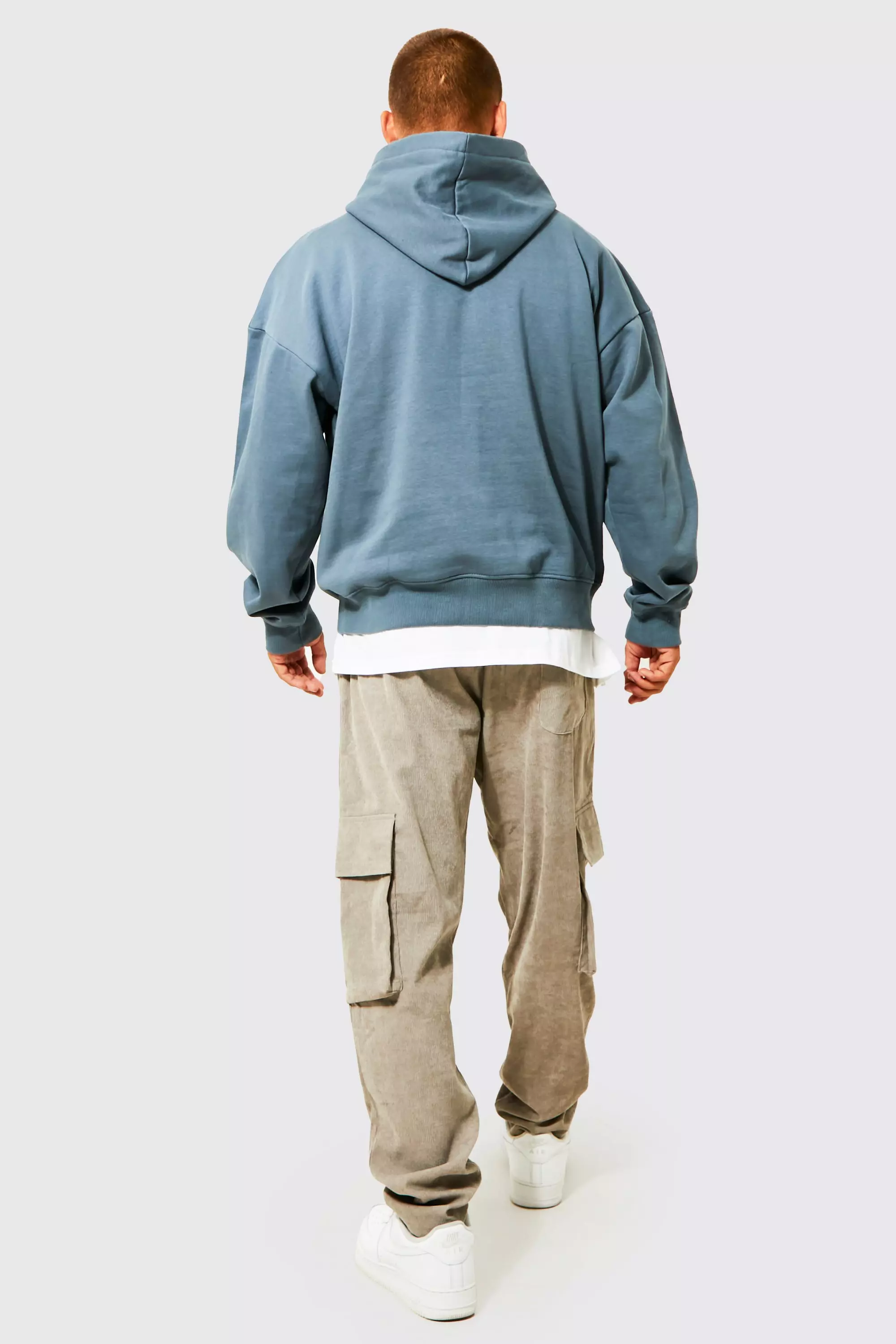 Oversized Heavyweight Limited Hoodie | boohooMAN USA